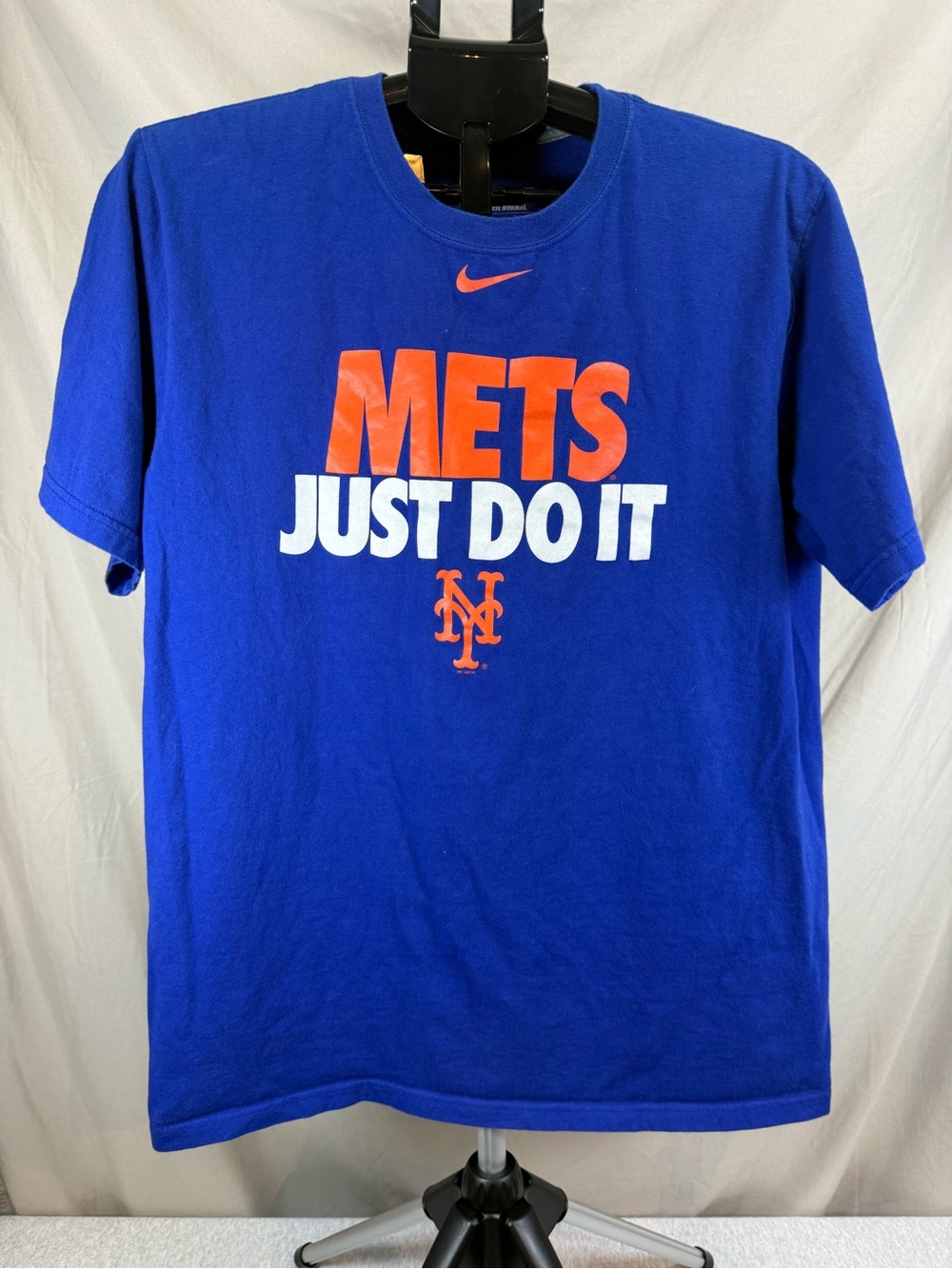 Nike MLB New York Mets Crew Neck T-Shirt - Royal Blue - Large